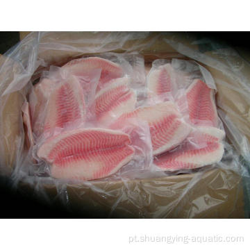 Filé de tilápia congelado chinês 5-7 oz de peixe IWP 100%NW